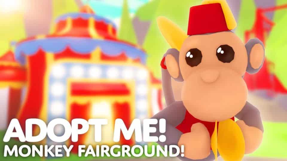The Monkey Fairground Has Arrived In Adopt Me On Roblox - adopt me pets for sale roblox