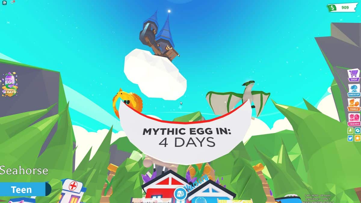 Every Mythic Egg Pet in Roblox Adopt Me!