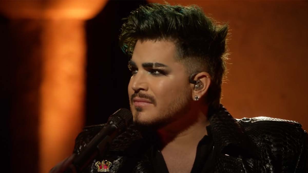 Watch: Adam Lambert performs 'The Show Must Go On' on 'The Queen Family Singalong' - Entertainment Focus