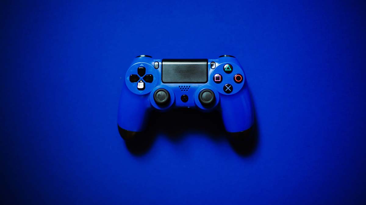 Blue Playstation Controller