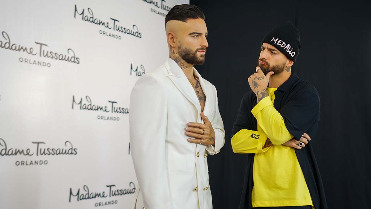 Global Latin superstar Maluma getting wax statue at Madame Tussauds Orlando