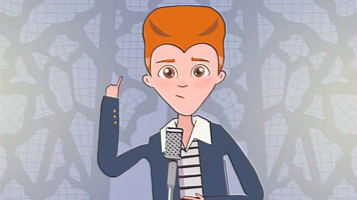 Rick Astley - Never Gonna Give You Up (Official Animated Video) 