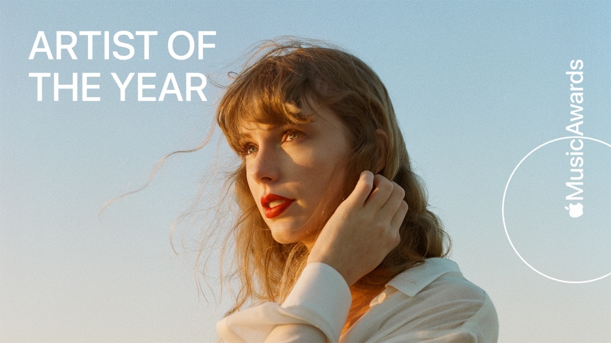 Apple Music Awards Artist Of The Year Taylor Swift 