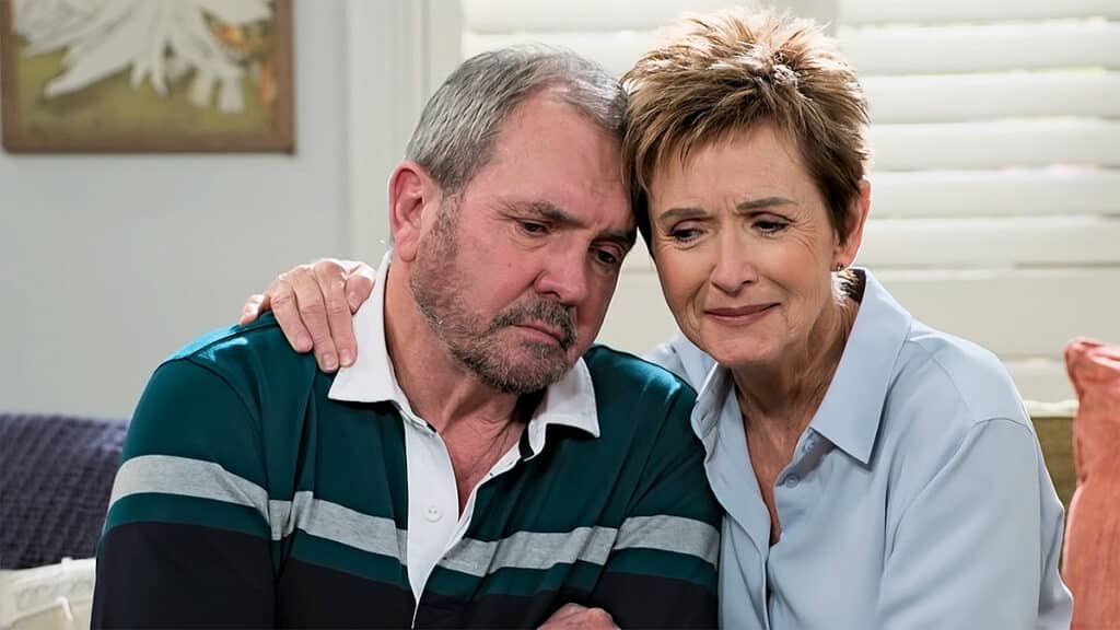 Karl and Susan Kennedy in Neighbours