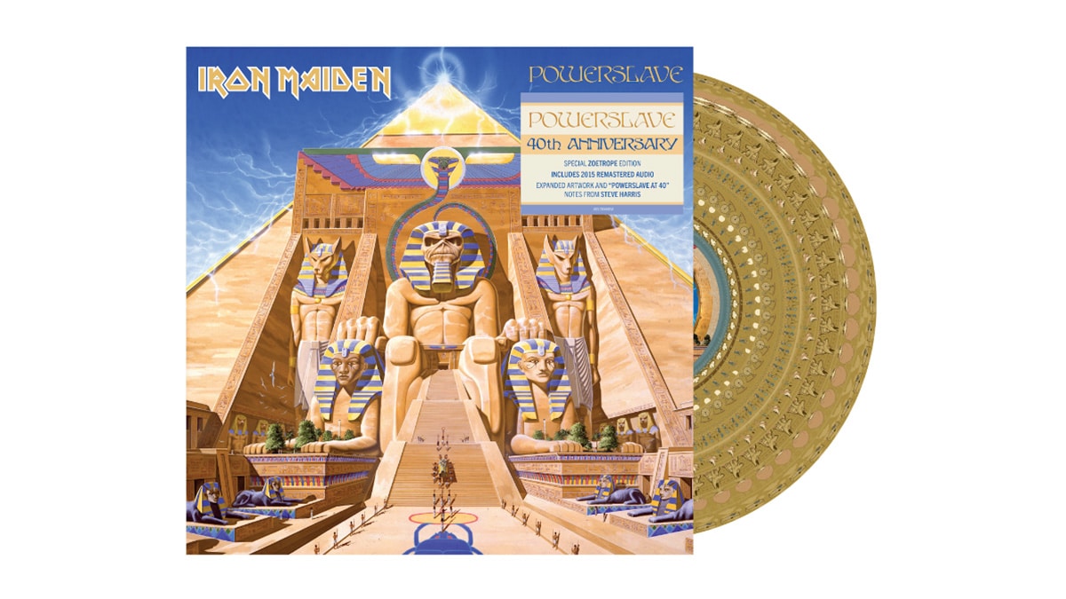 Iron Maiden to release new vinyl editions of 'Powerslave' and